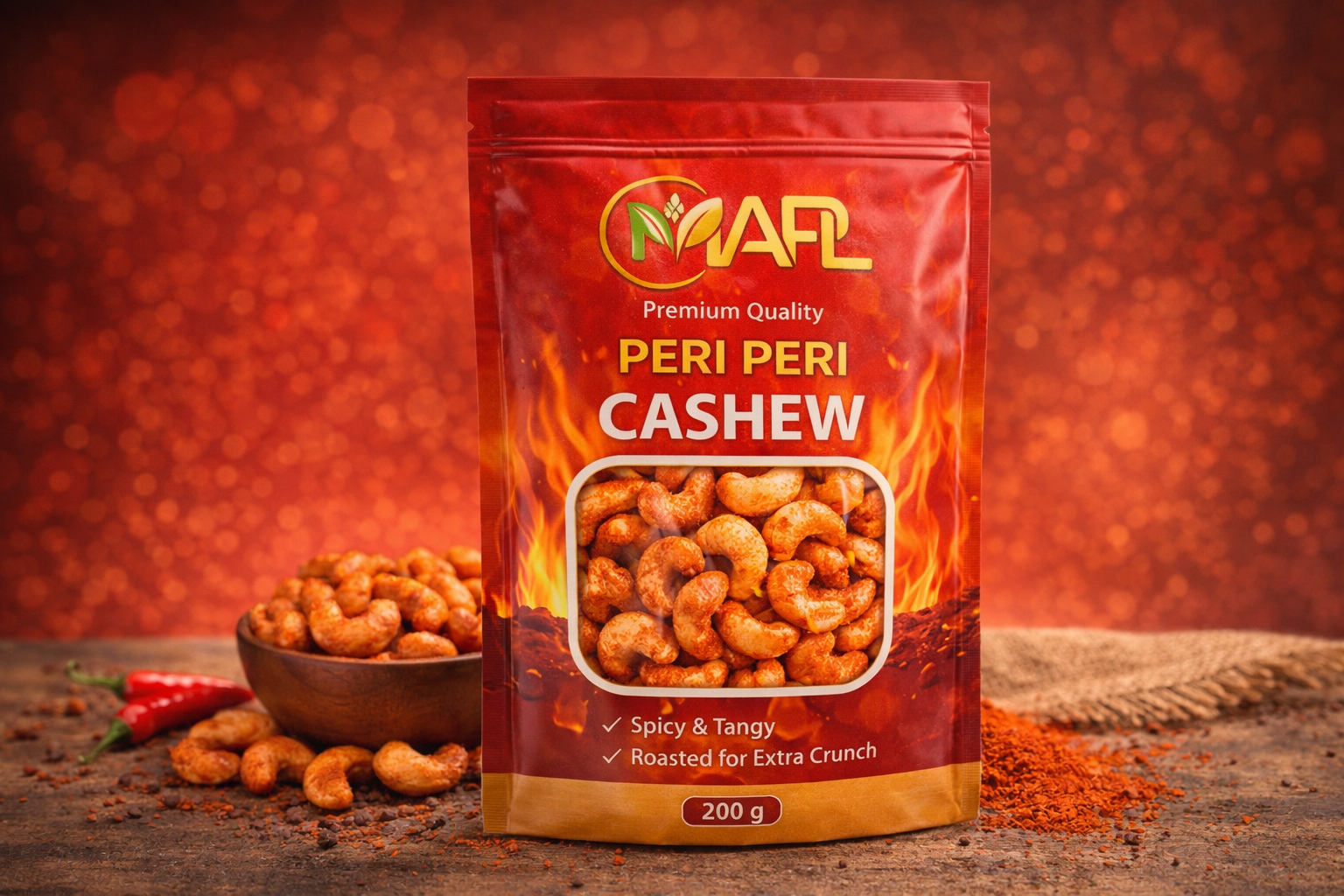 MAPL Flavored Cashews | Premium Quality Masala Cashew Nuts
